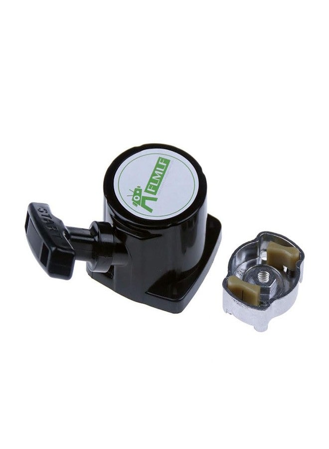 FLMLF Rc Marine 26cc 29cc 30cc Engine Pull Starter for Zenoah CY RCMK QJ BWS Rc Racing Boat Parts Distance Between Mounting Holes is 50mm (Black) - Image 4